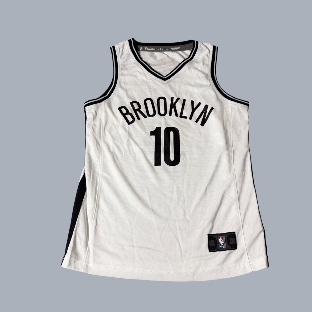 NEW Fanatics Brooklyn Nets Ben Simmons 10 Basketball Jersey Youth‎ S White NBA
